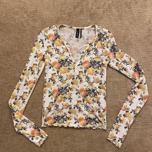 OUT FROM UNDER FLANNEL SHIRT